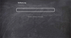 Desktop Screenshot of faithcare.org